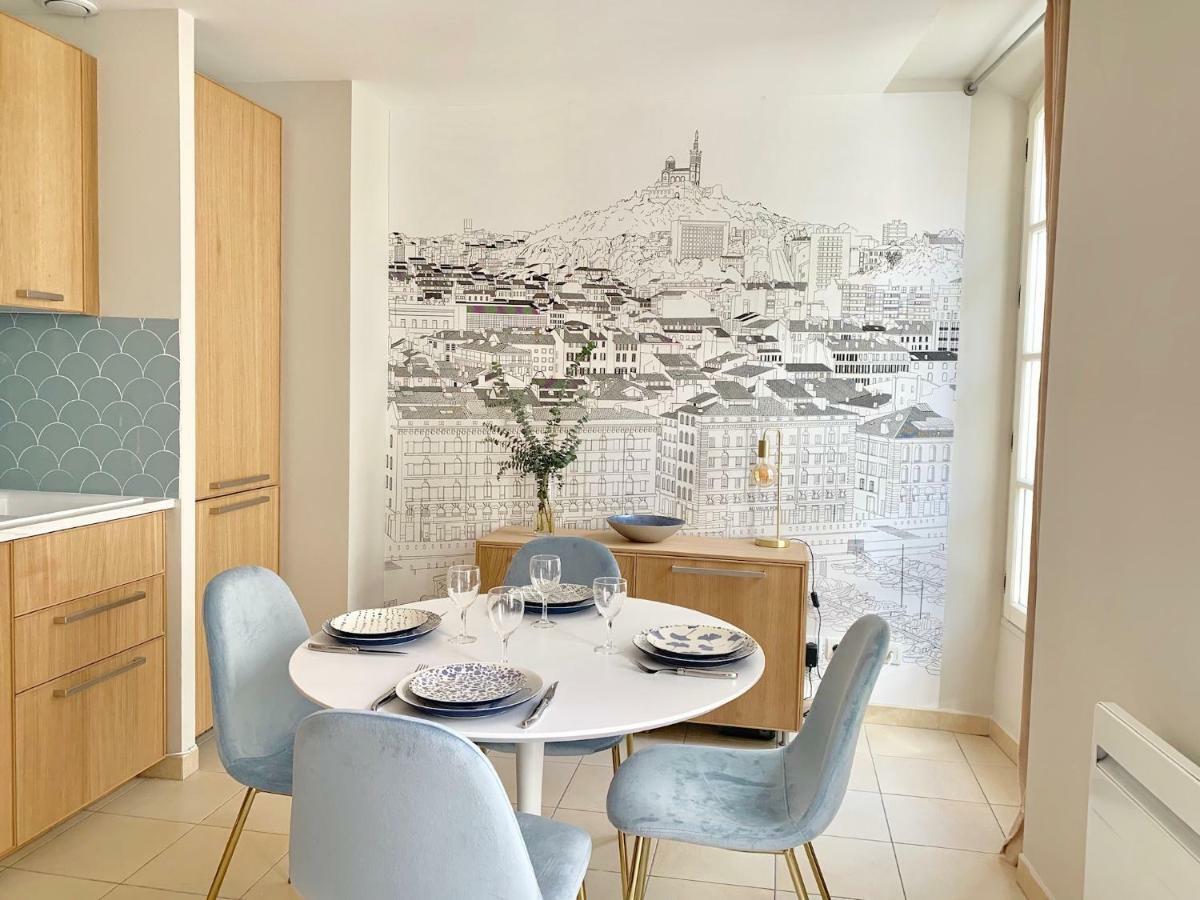 Ferienwohnung L'Escale Au Coeur Du Vieux Port De Marseilles Exterior foto